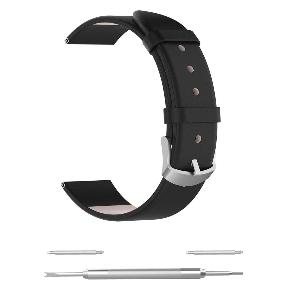 Garmin Forerunner 645 Armband i äkta läder, Svart