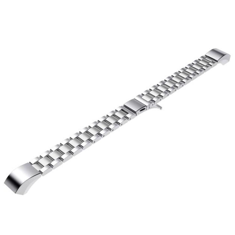 Fitbit Alta HR/Alta Stilrent länkarmband i metall, Silver