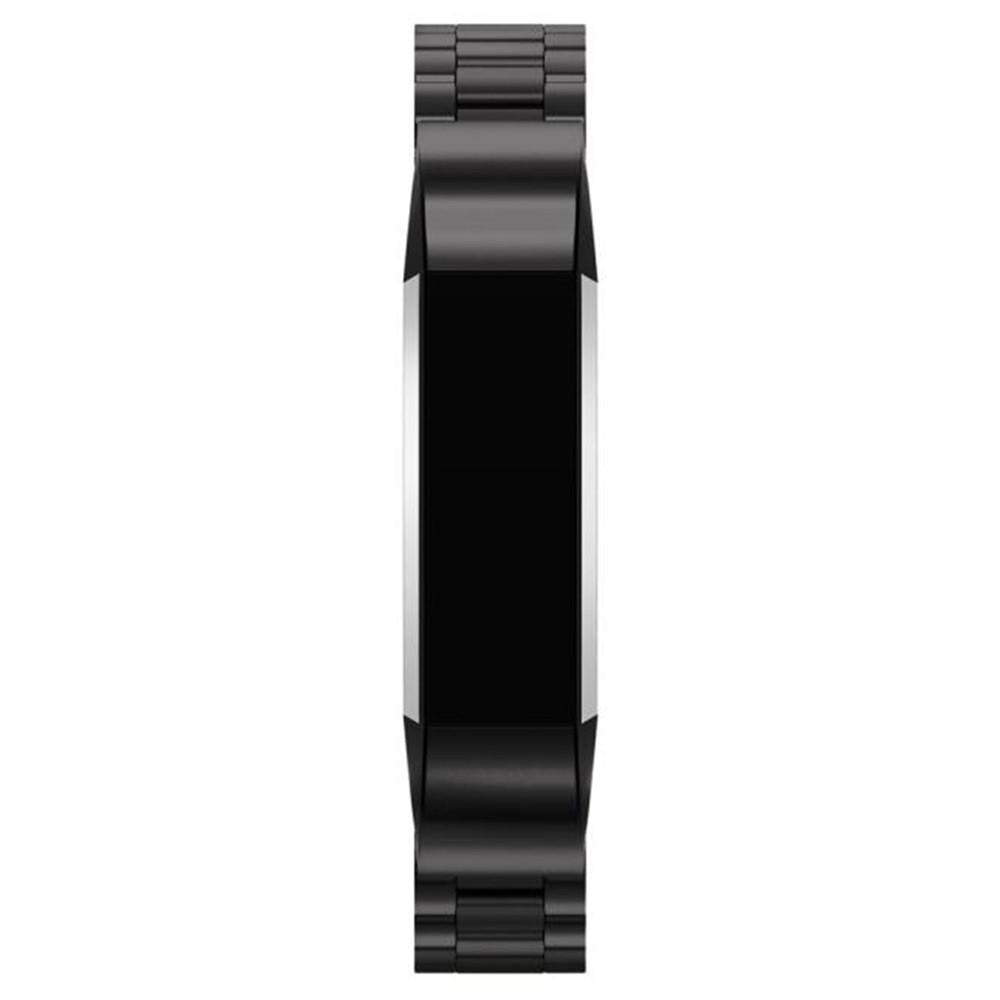 Fitbit Alta/Alta HR Stilrent länkarmband i metall, svart