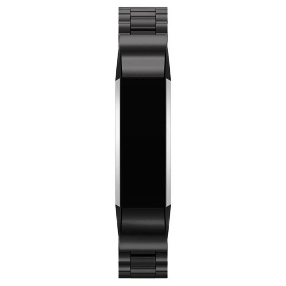 Fitbit Alta HR/Alta Stilrent länkarmband i metall, Svart