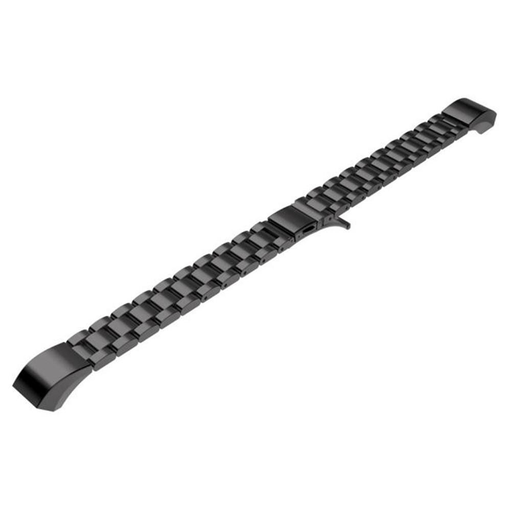 Fitbit Alta HR/Alta Stilrent länkarmband i metall, Svart