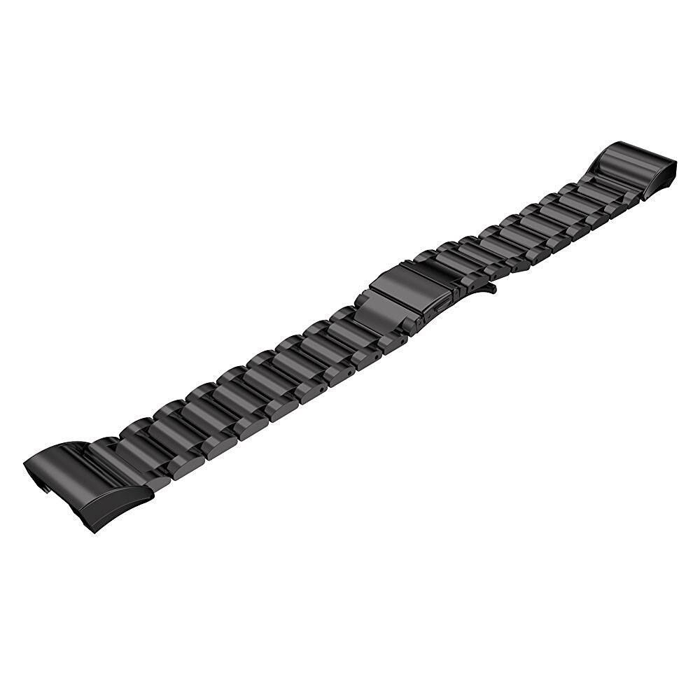 Fitbit Charge 2 Stilrent länkarmband i metall, Svart