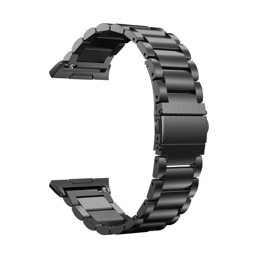 Fitbit Ionic Stilrent länkarmband i metall, svart