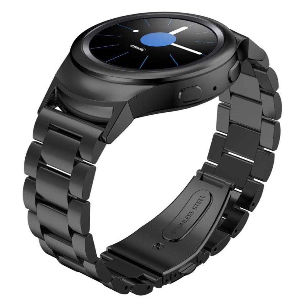 Samsung Gear S2 Stilrent länkarmband i metall, svart