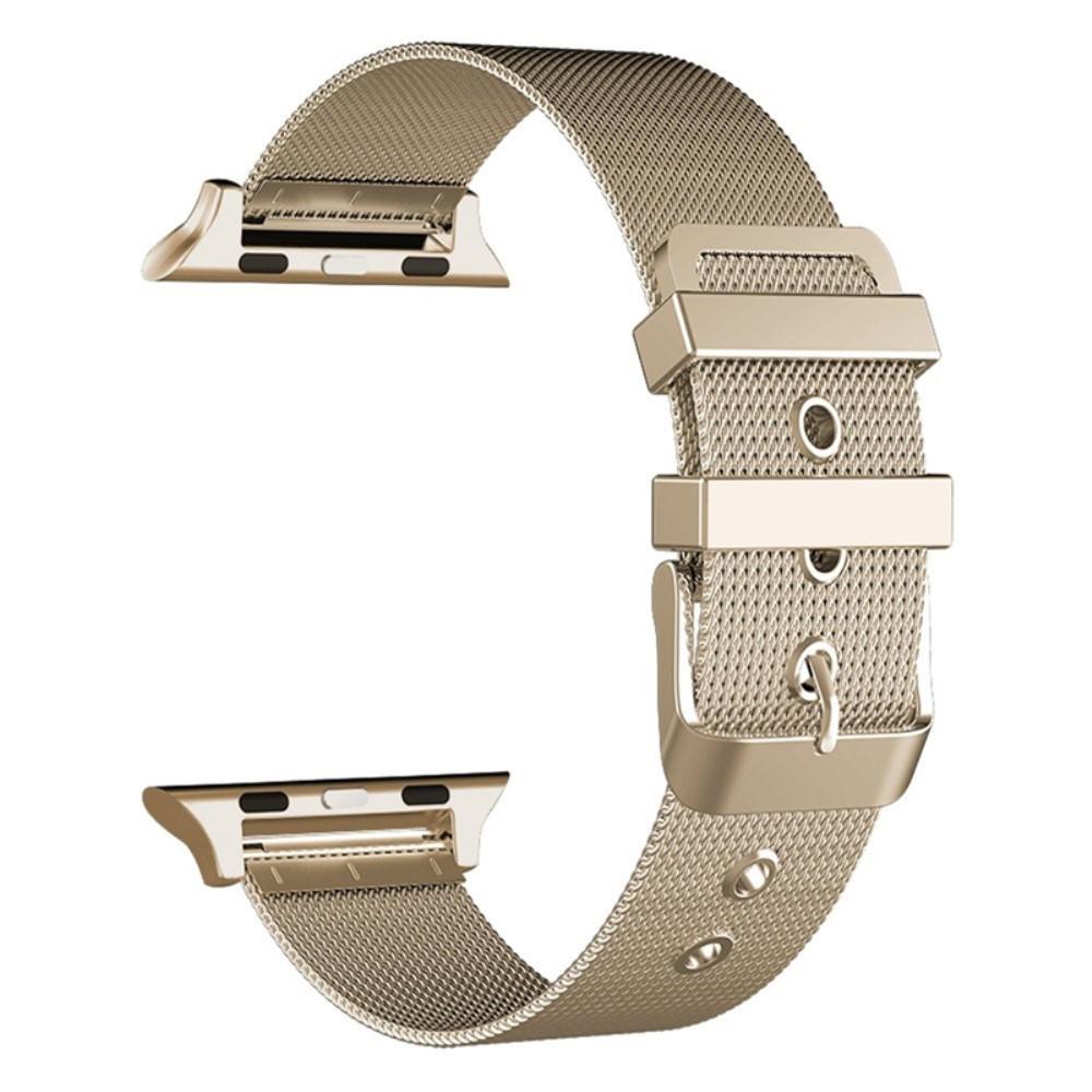 Apple Watch SE 40mm Armband i mesh, champagne gold