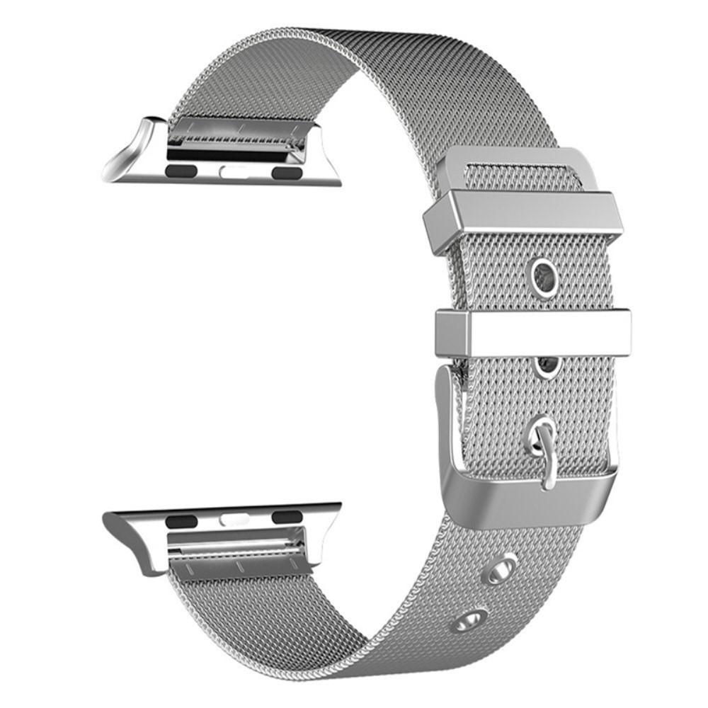 Apple Watch 45mm Series 7 Armband i mesh, silver
