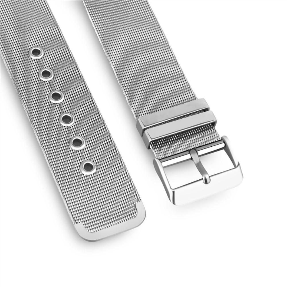 Apple Watch 45mm Series 7 Armband i mesh, silver
