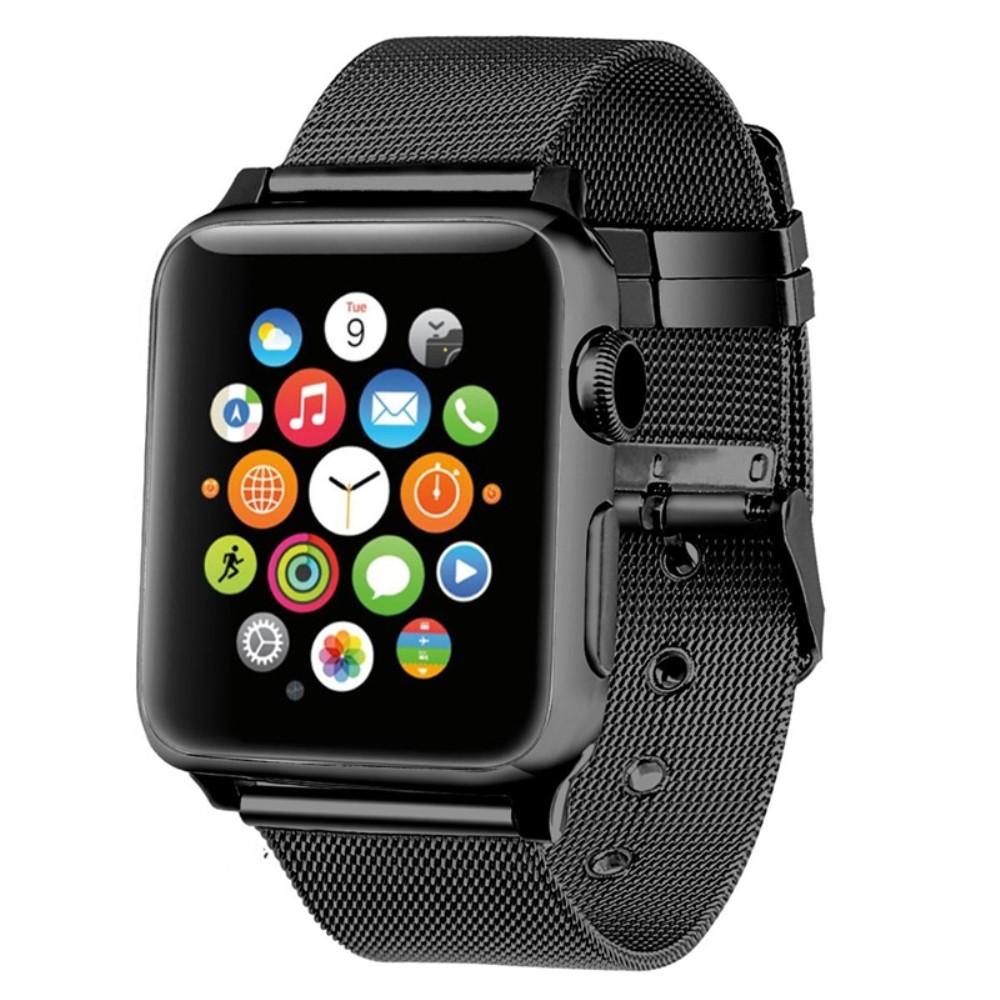 Apple Watch 45mm Series 8 Armband i mesh, svart