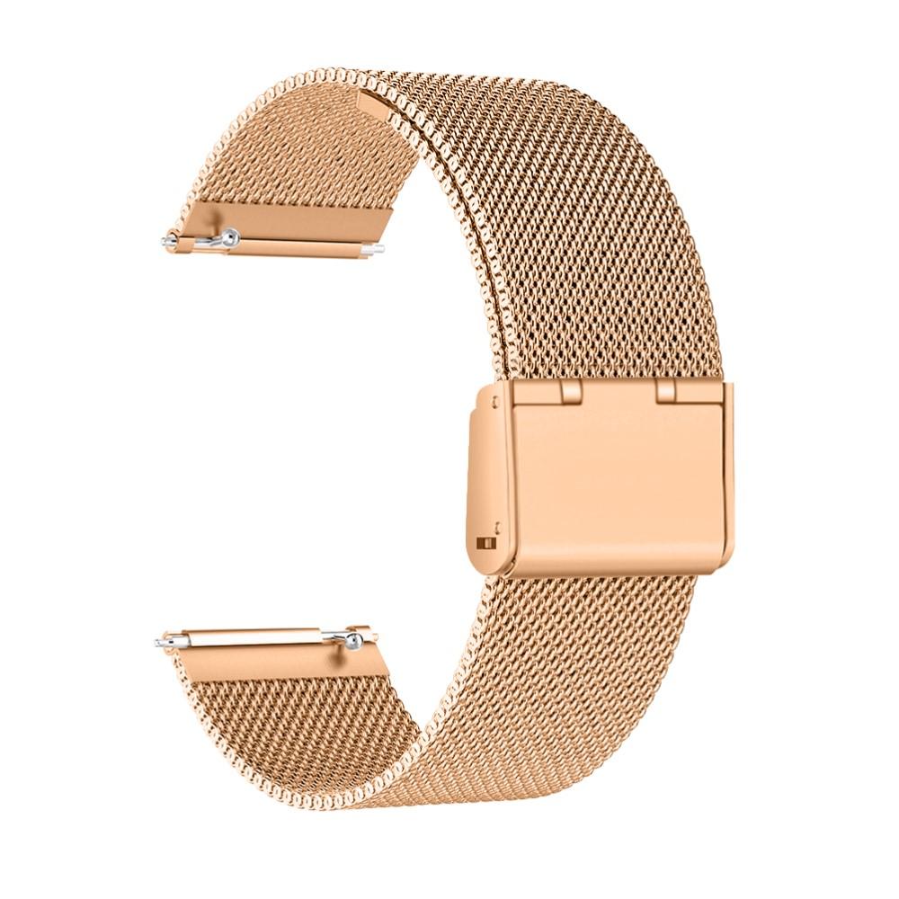 Fitbit Versa/Versa 2 Rose Armband i mesh, roséguld