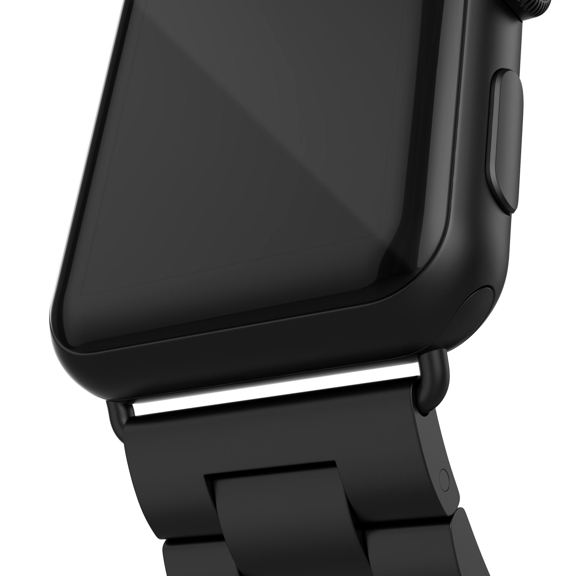 Apple Watch Ultra 49mm Stilrent länkarmband i metall, svart