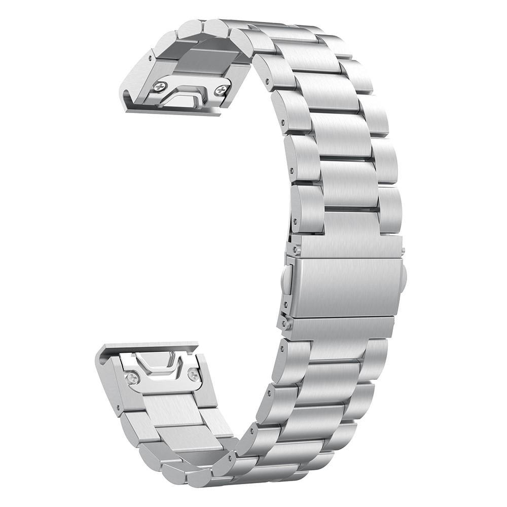 Garmin Forerunner 935 Stilrent länkarmband i metall, Silver