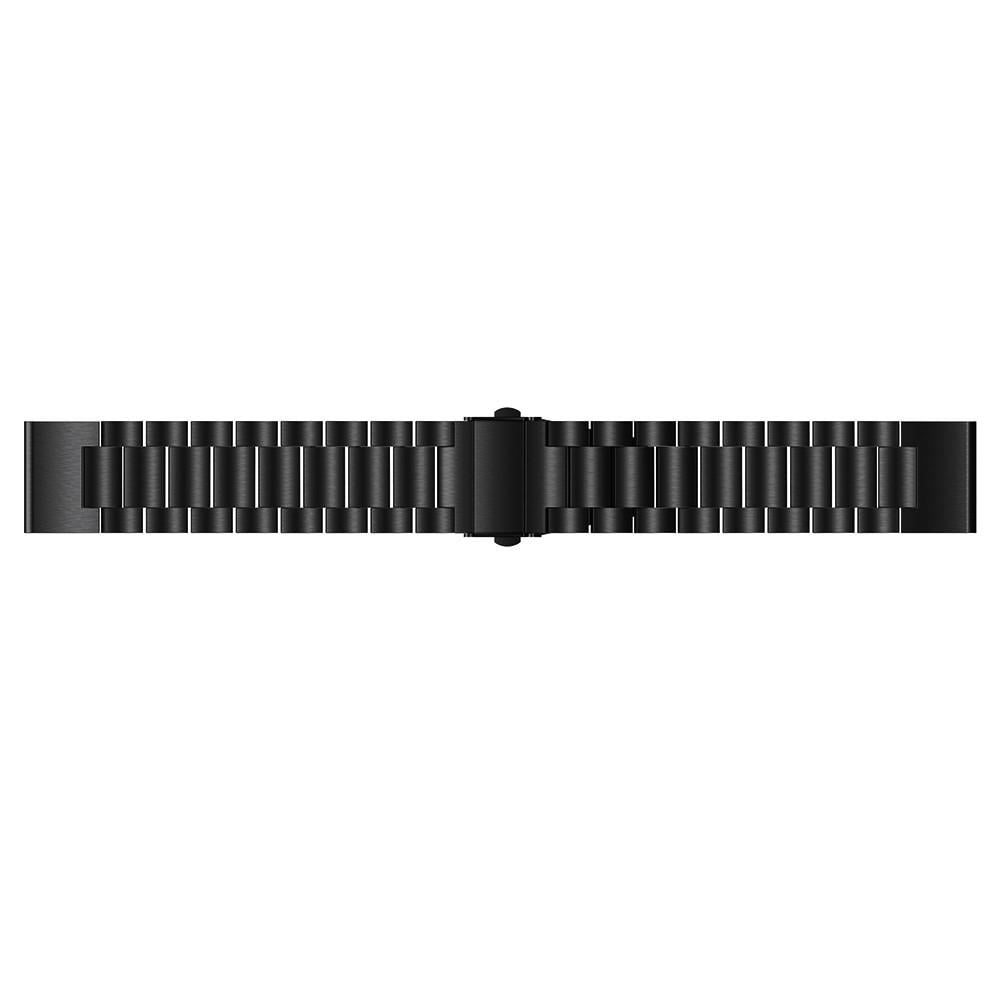 Garmin Forerunner 965 Stilrent länkarmband i metall, Svart