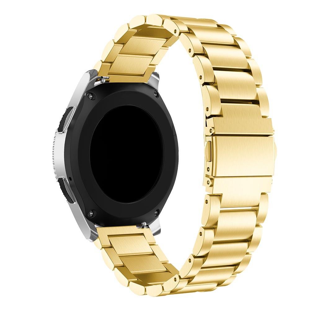 Samsung Galaxy Watch 46mm Stilrent länkarmband i metall, Guld