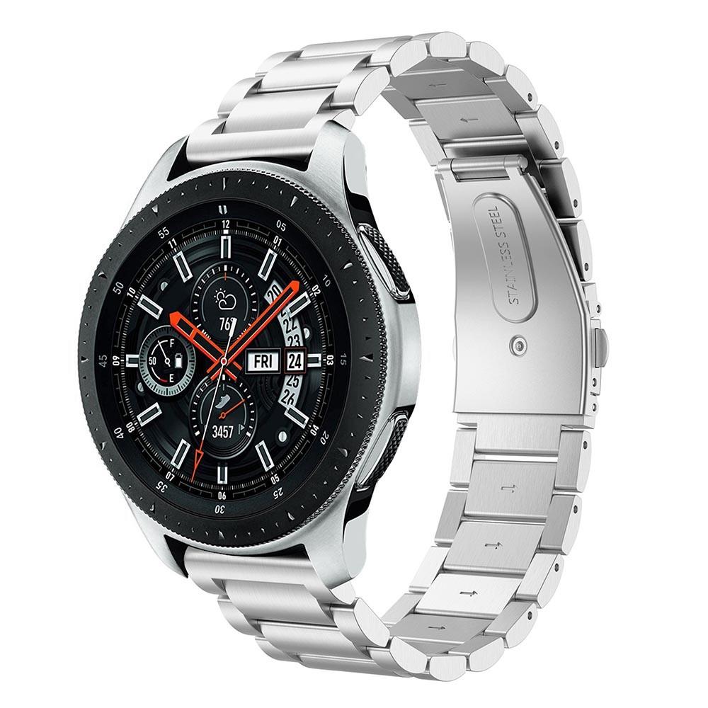 Samsung Galaxy Watch 46mm Stilrent länkarmband i metall, silver