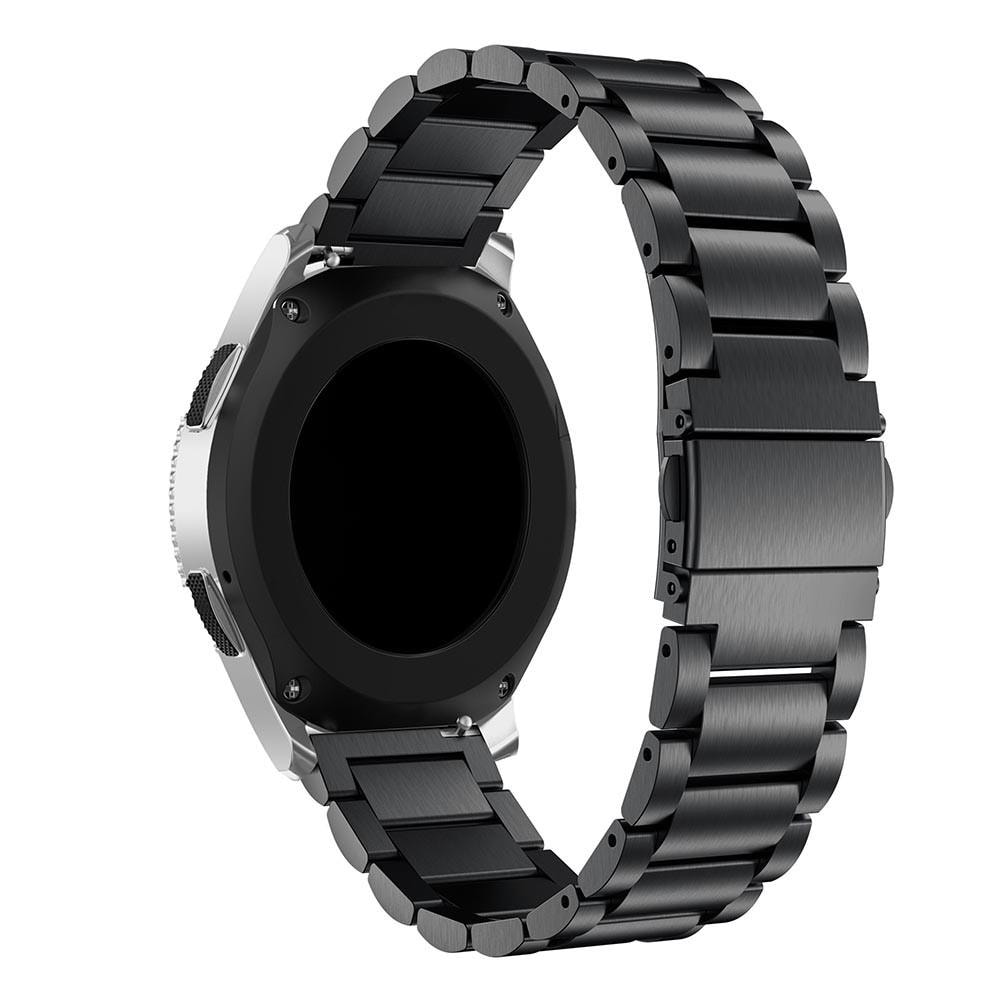 Samsung Galaxy Watch 46mm Stilrent länkarmband i metall, Svart