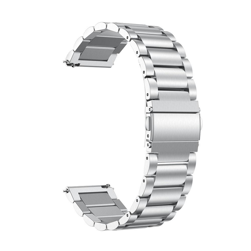 Samsung Galaxy Watch Active Stilrent länkarmband i metall, silver