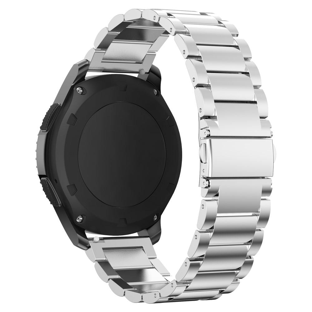 Samsung Gear S3 Frontier Stilrent länkarmband i metall, Silver