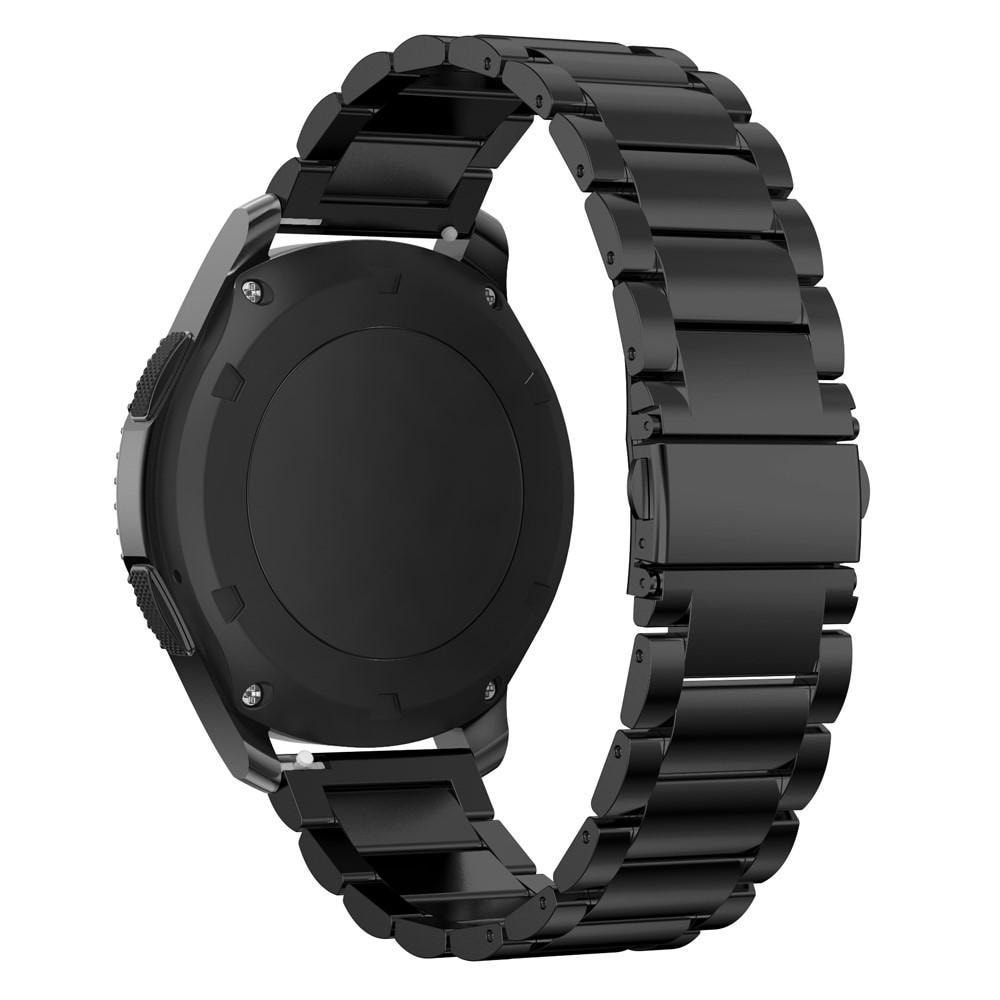 Samsung Gear S3 Frontier Stilrent länkarmband i metall, Svart