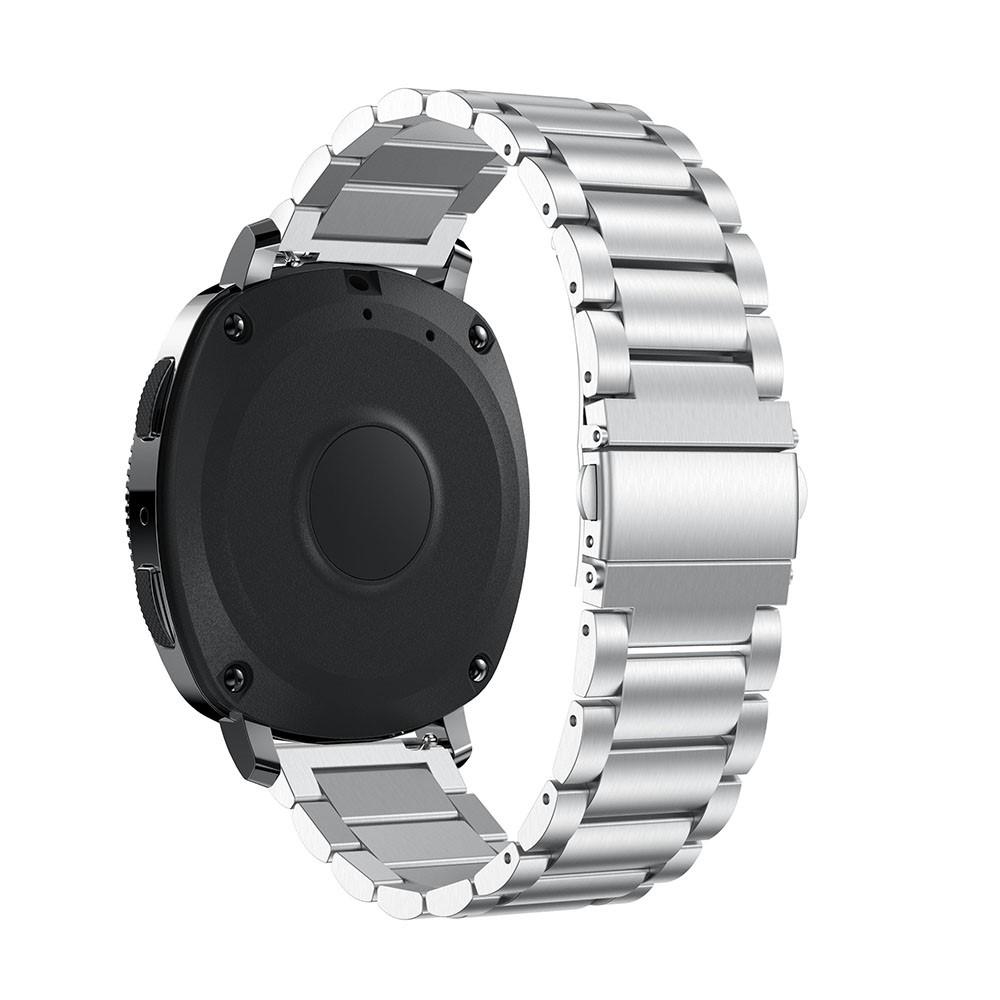 Samsung Gear Sport Stilrent länkarmband i metall, silver