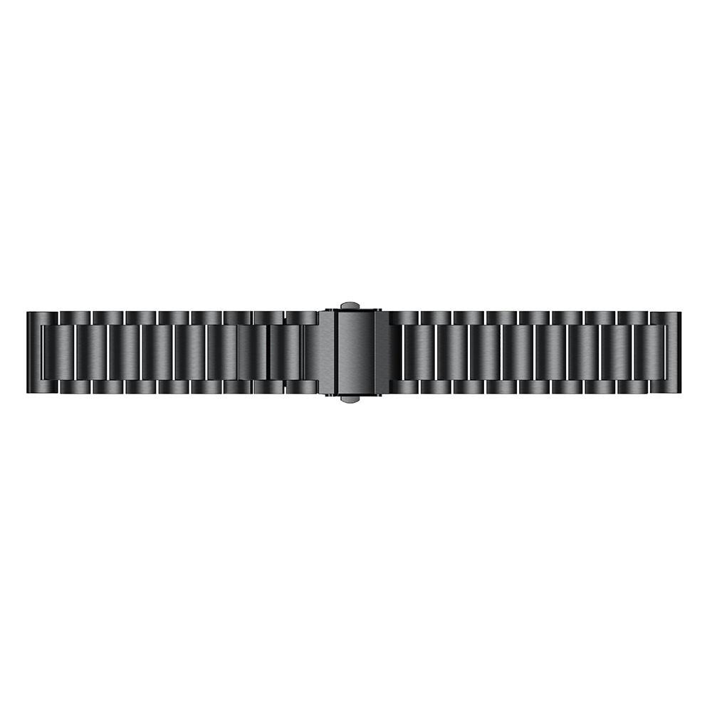 Samsung Gear Sport Stilrent länkarmband i metall, svart