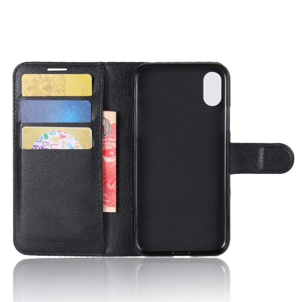 iPhone X/XS Enkelt mobilfodral, Svart