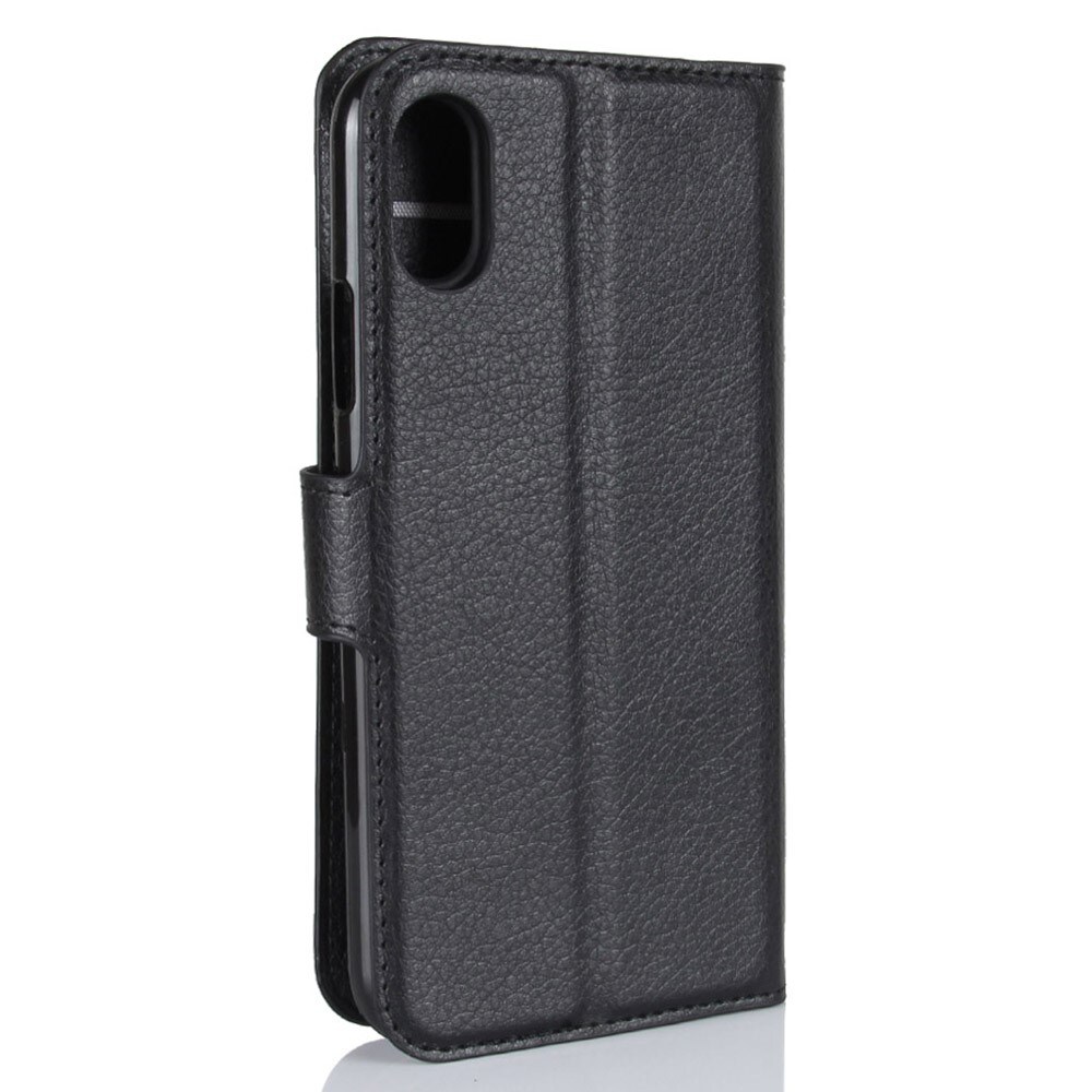 iPhone X/XS Enkelt mobilfodral, Svart