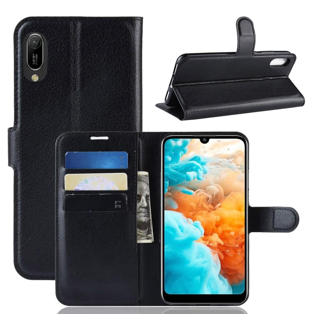 Huawei Y6 2019 Enkelt mobilfodral, Svart