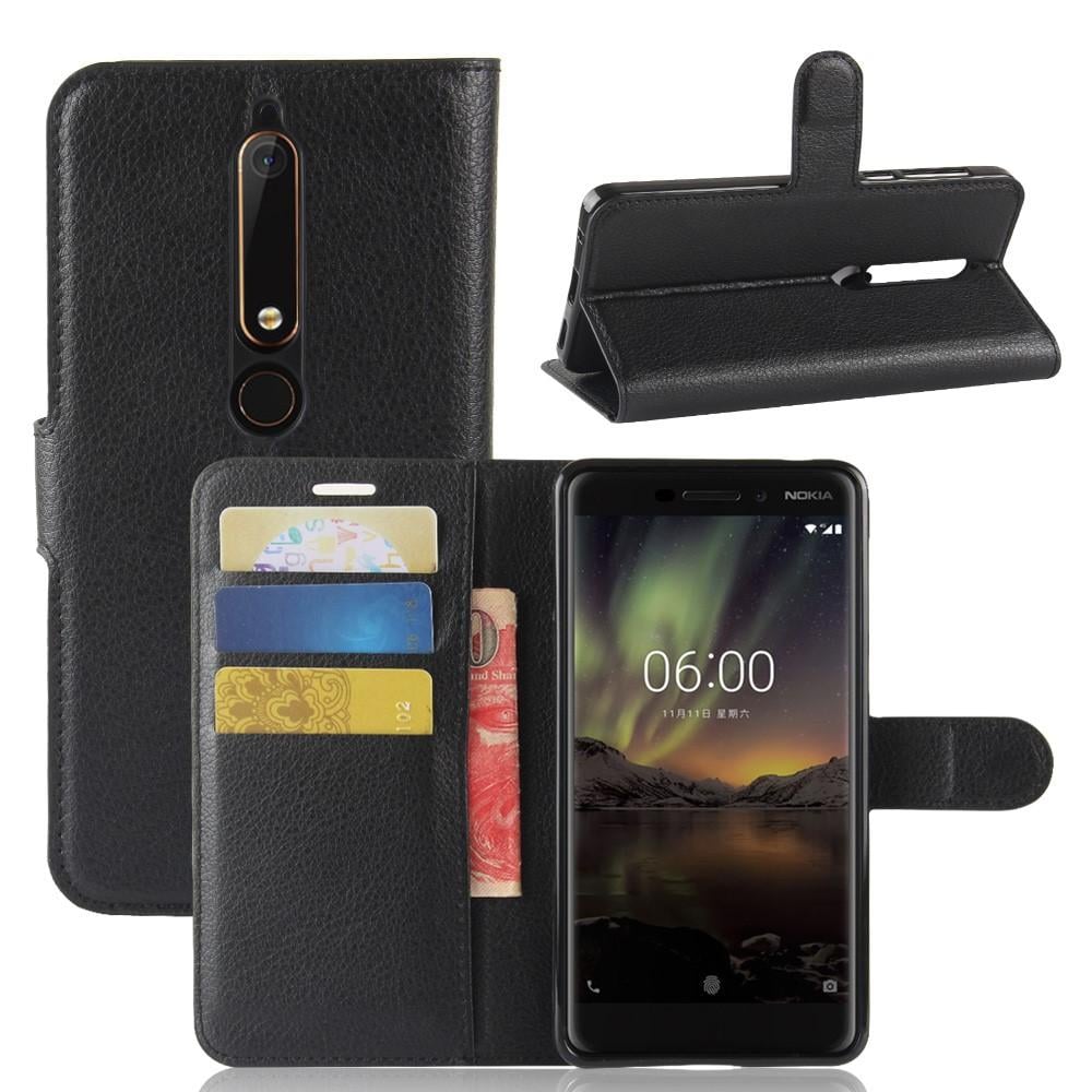 Nokia 6.1 2018 Enkelt mobilfodral, svart