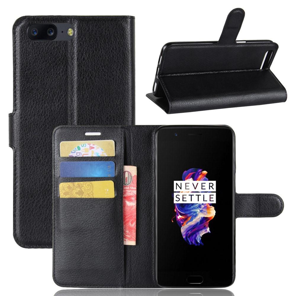 OnePlus 5 Enkelt mobilfodral, svart