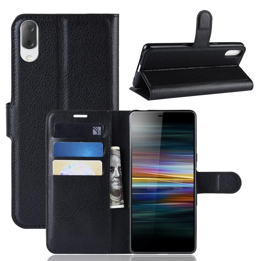 Sony Xperia L3 Enkelt mobilfodral, Svart