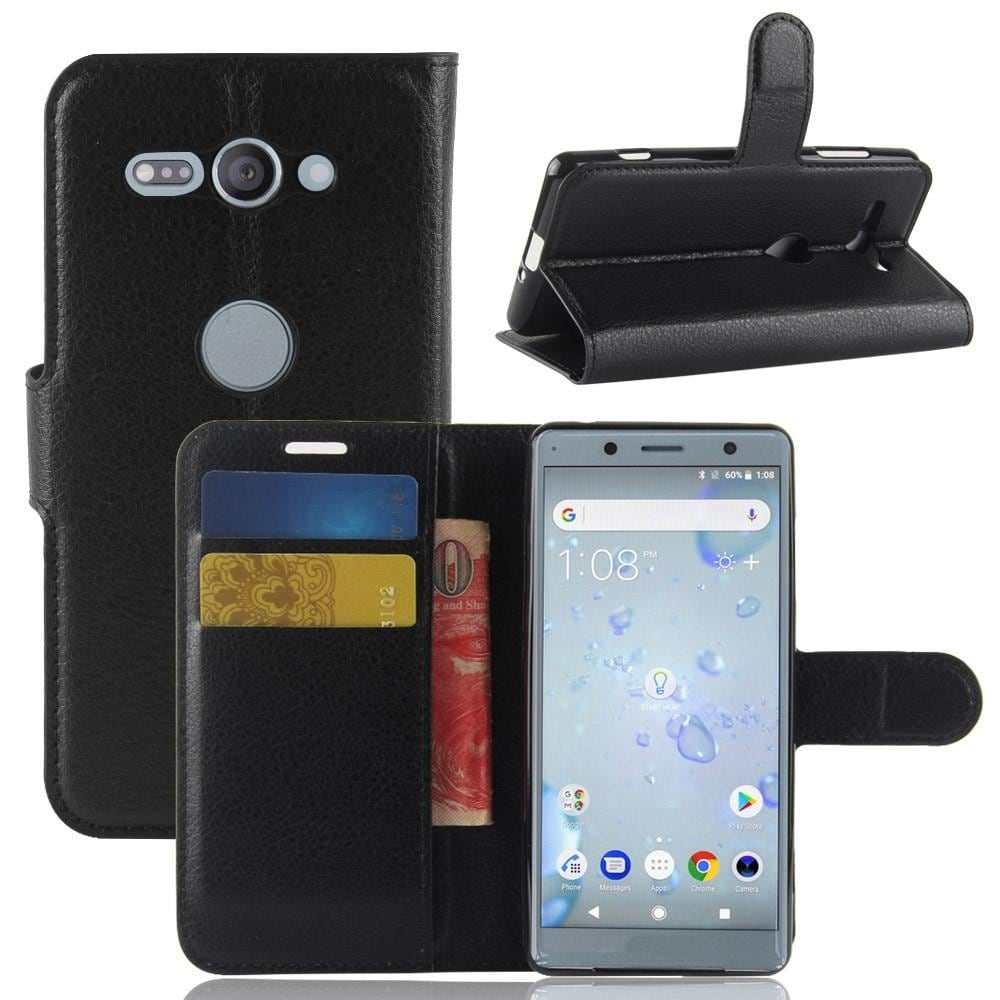 Sony Xperia XZ2 Compact Enkelt mobilfodral, Svart