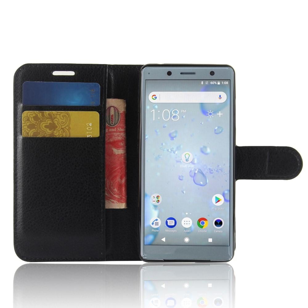 Sony Xperia XZ2 Compact Enkelt mobilfodral, Svart