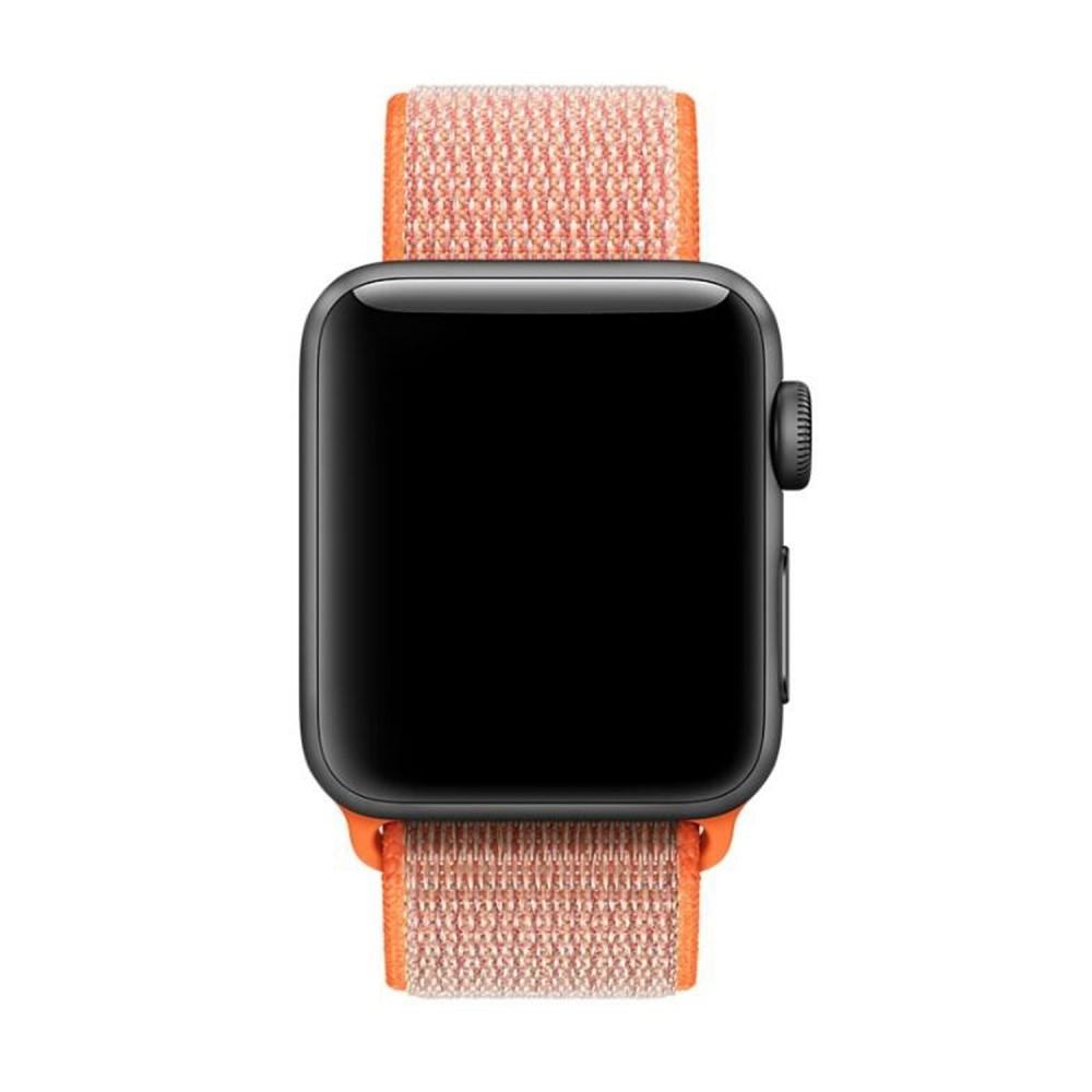 Apple Watch SE 44mm Armband i nylon, orange