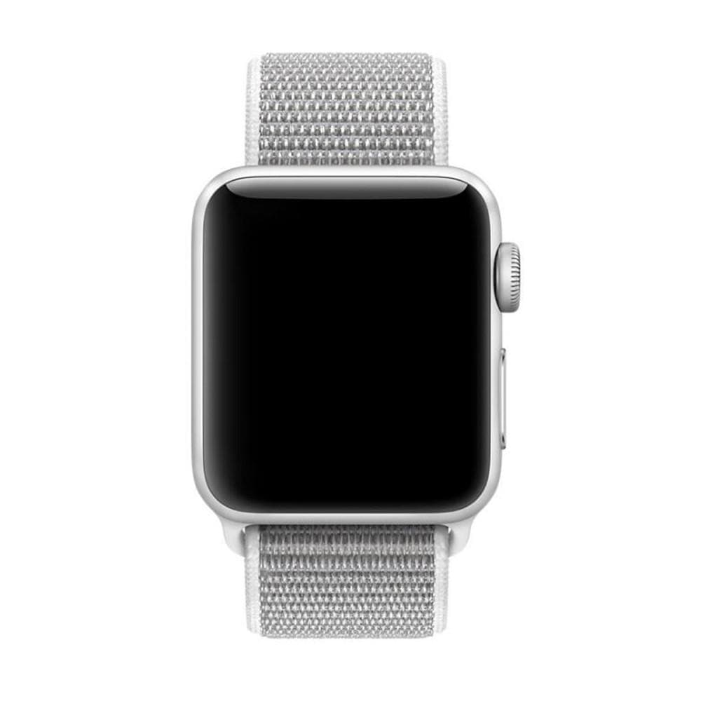 Apple Watch 45mm Series 8 Armband i nylon, grå