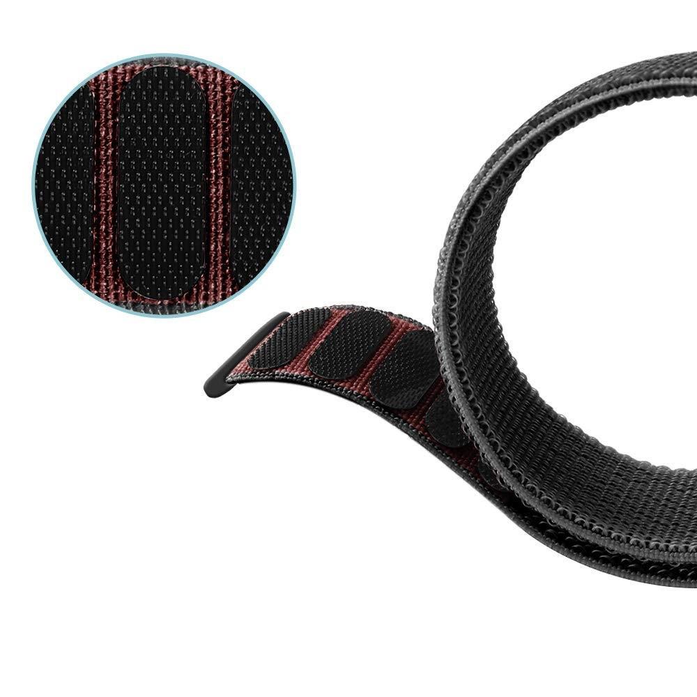 Fitbit Charge 3/4 Armband i nylon, svart