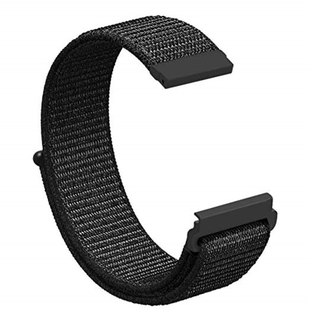 Huawei Watch GT/GT 2 46mm/GT 2 Pro Armband i nylon, svart