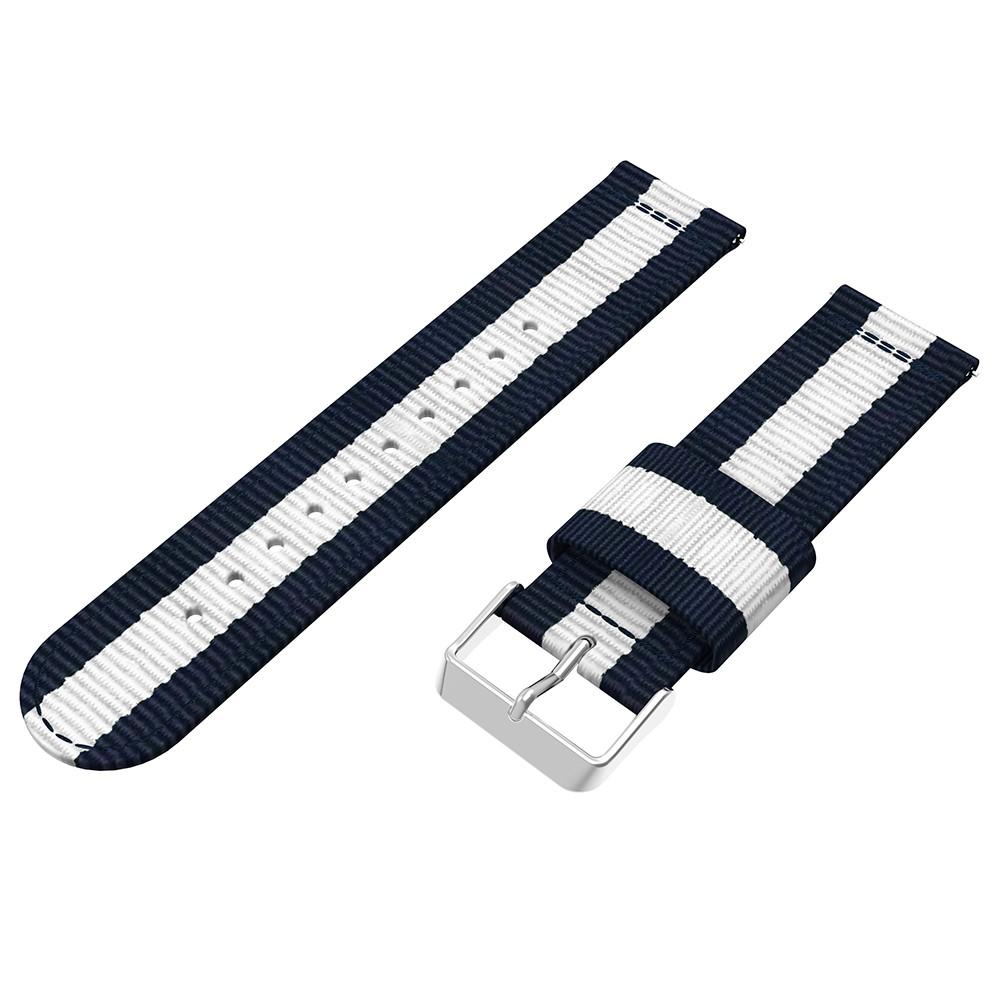 Polar Vantage V3 Armband i nylon, blå/vit