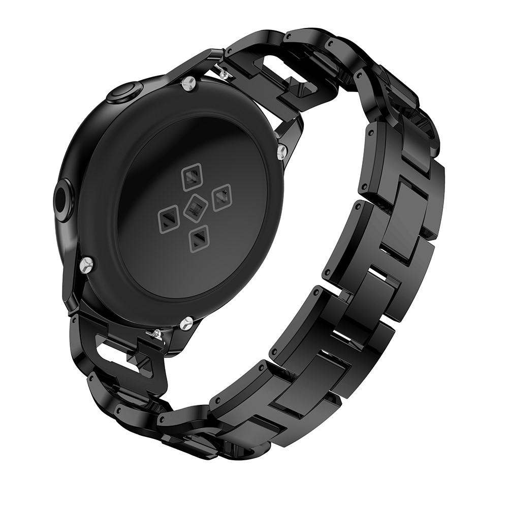 Samsung Galaxy Watch 5 40mm Lyxigt armband med glittrande stenar, svart
