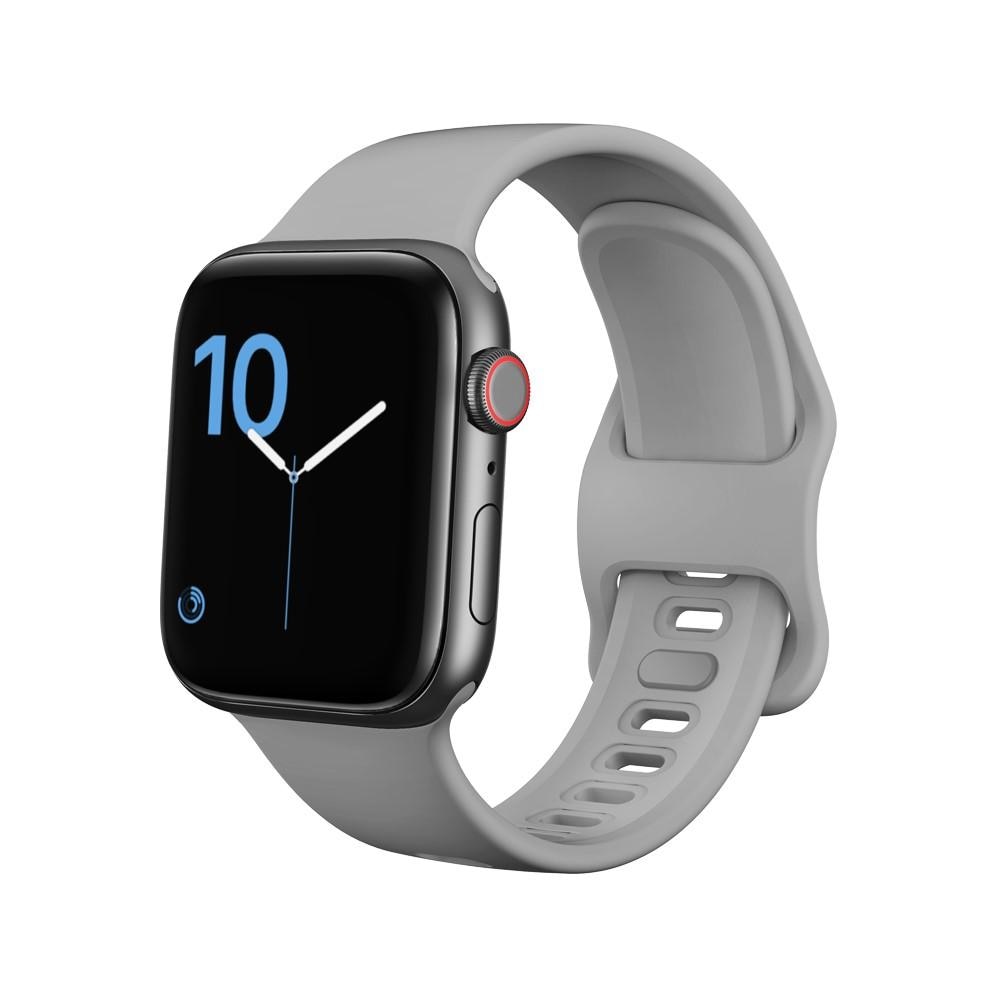 Apple Watch 41mm Series 8 Armband i silikon, grå