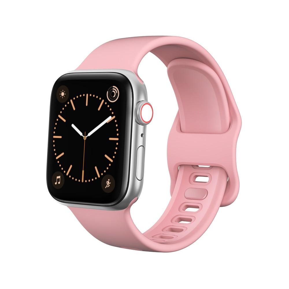 Apple Watch 41mm Series 8 Armband i silikon, rosa