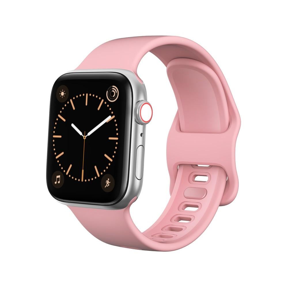 Apple Watch 41mm Series 7 Armband i silikon, rosa