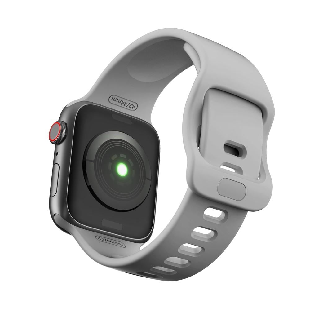 Apple Watch SE 44mm Armband i silikon, grå