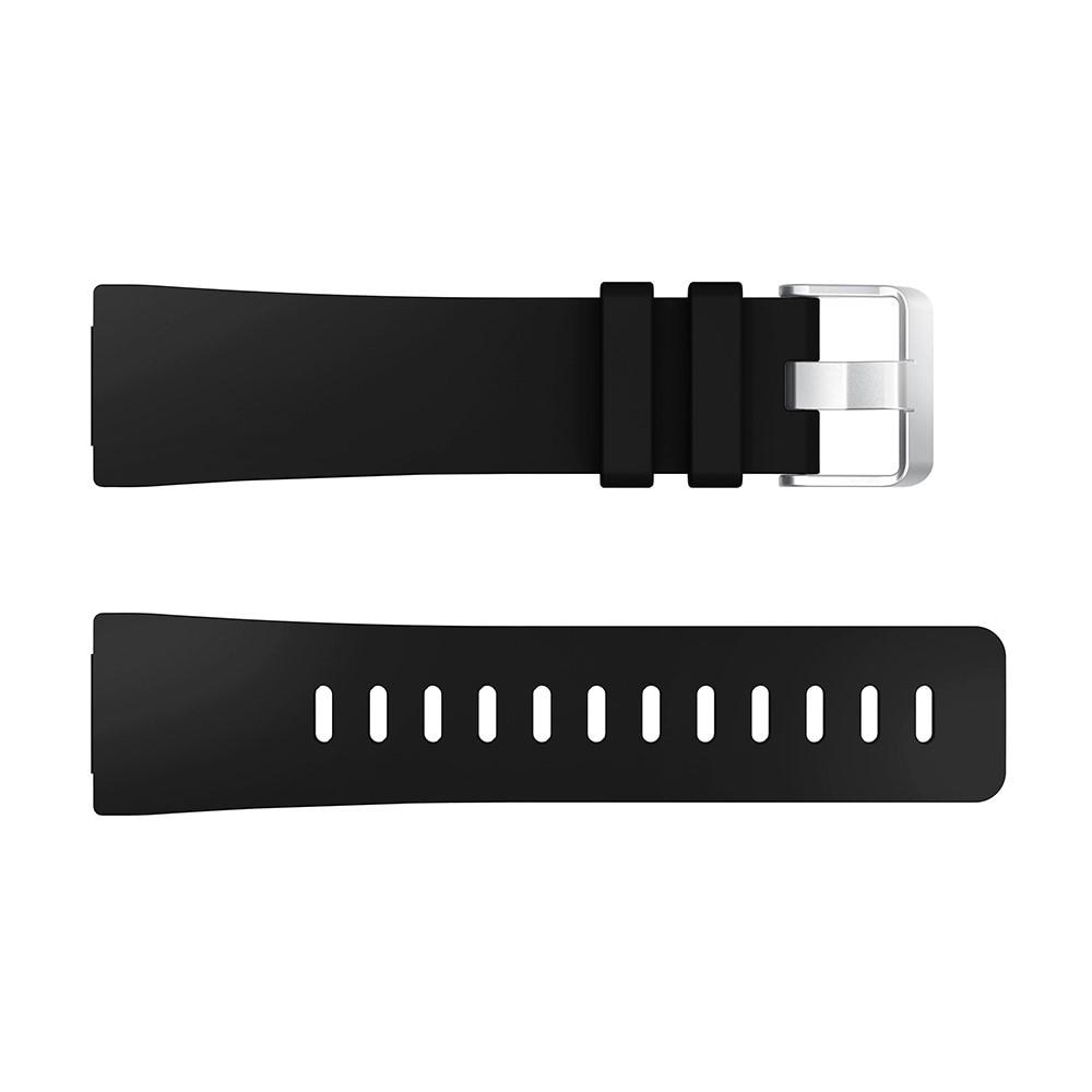 Fitbit Versa/Versa 2 Armband i silikon, svart