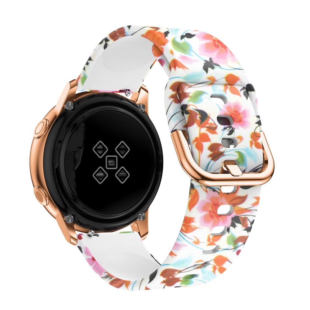 Samsung Galaxy Watch 5 40mm Armband i silikon, blommor