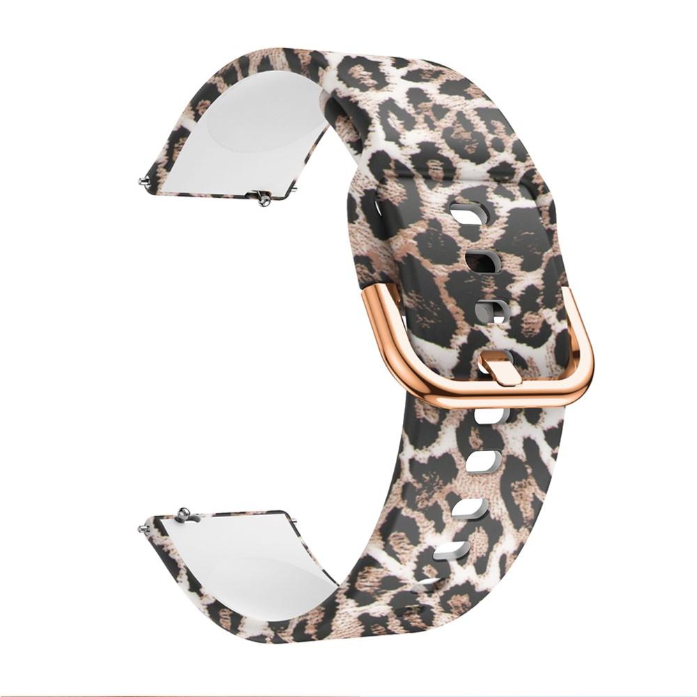Samsung Galaxy Watch 5 40mm Armband i silikon, Leopard