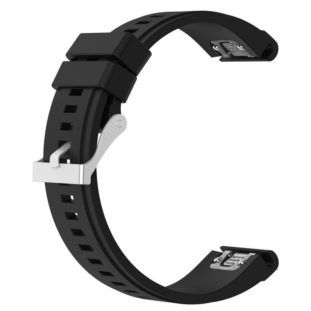 Garmin Fenix 3/3 HR Armband i silikon, svart