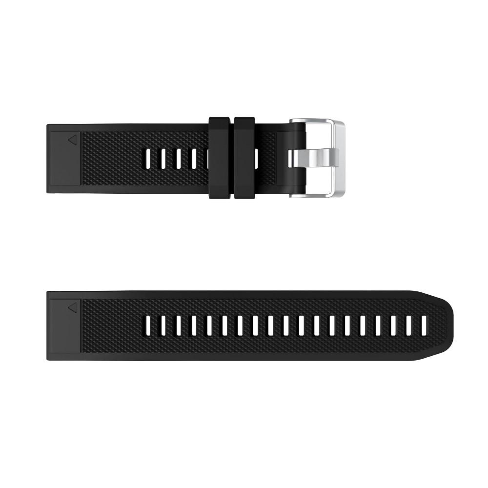 Garmin Fenix 6 Armband i silikon, svart