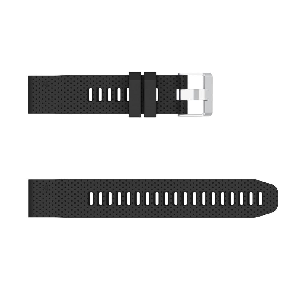 Garmin Fenix 6S Armband i silikon, svart