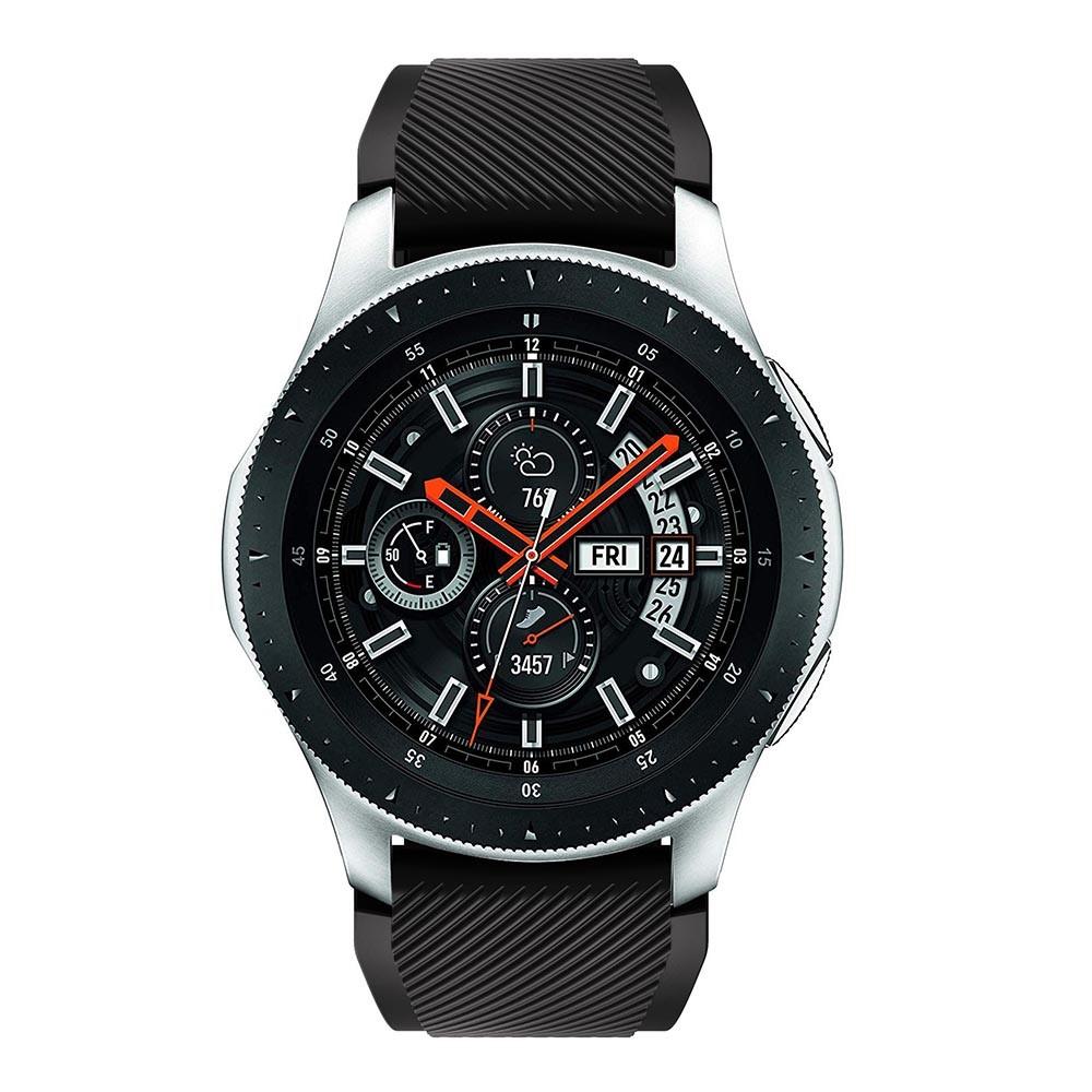 Samsung Galaxy Watch 46mm Armband i silikon, svart