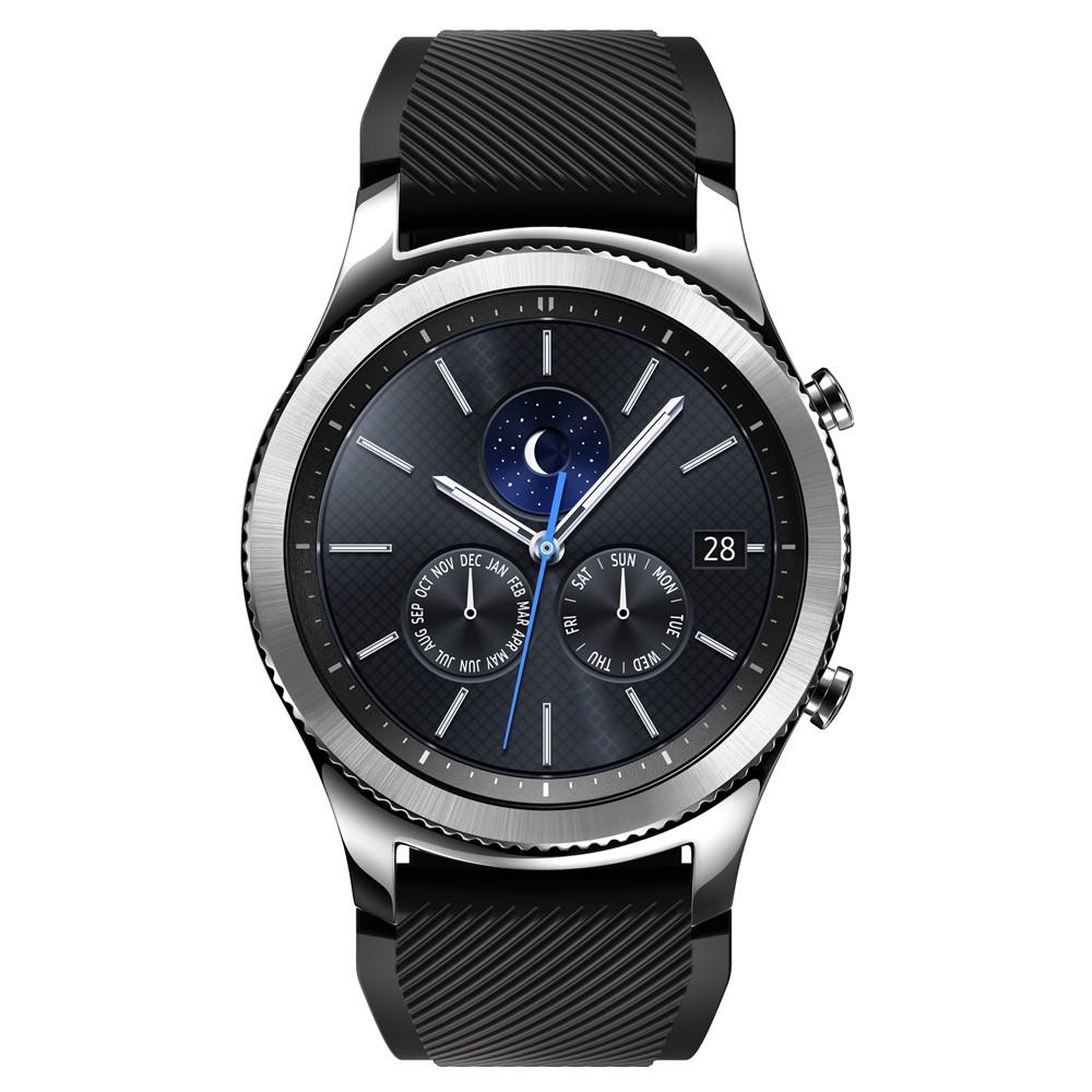 Samsung Gear S3 Classic/S3 Frontier Armband i silikon, svart